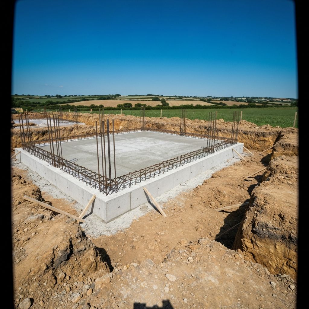 Groundworks and foundations by L.J.O' Brickwork